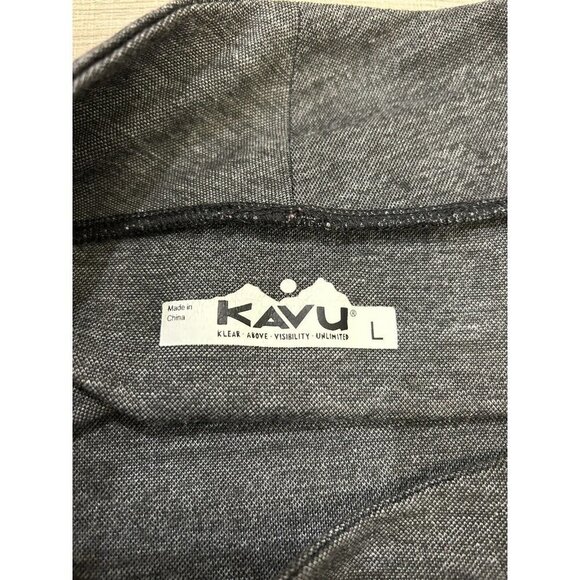 Kavu Black Gray Fair Isle Knit Skater Skirt Large - Picture 4 of 6